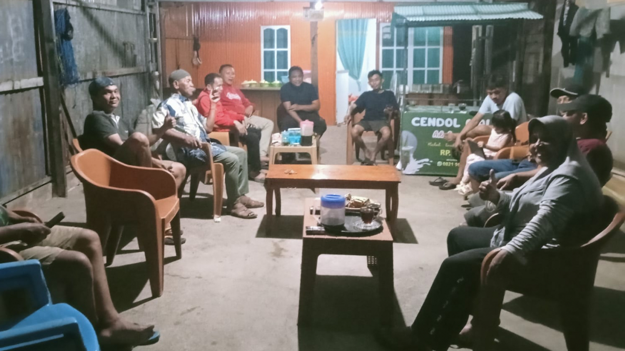 Sinergi di Malam Hari Menyambut Ramadhan, Koordinasi dan Himbauan Kamtibmas Digelar di Lamalaka Disertai Jamuan Makan Malam