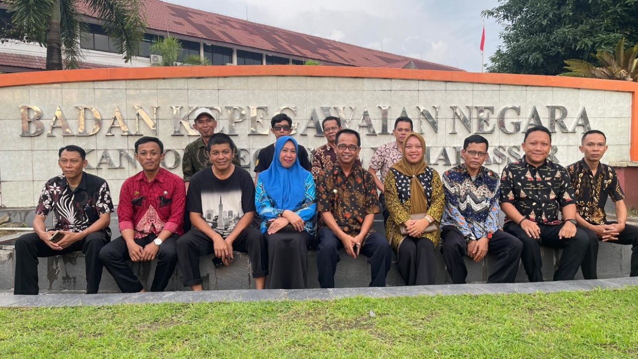 UNTUK MENDUKUNG MANAJEMEN TALENTA LURAH,SEKRETARIS,KEPALA SEKSI KELURAHAN LEMBANG MENGIKUTI PROFILIN ASN DI BKN MAKASSAR