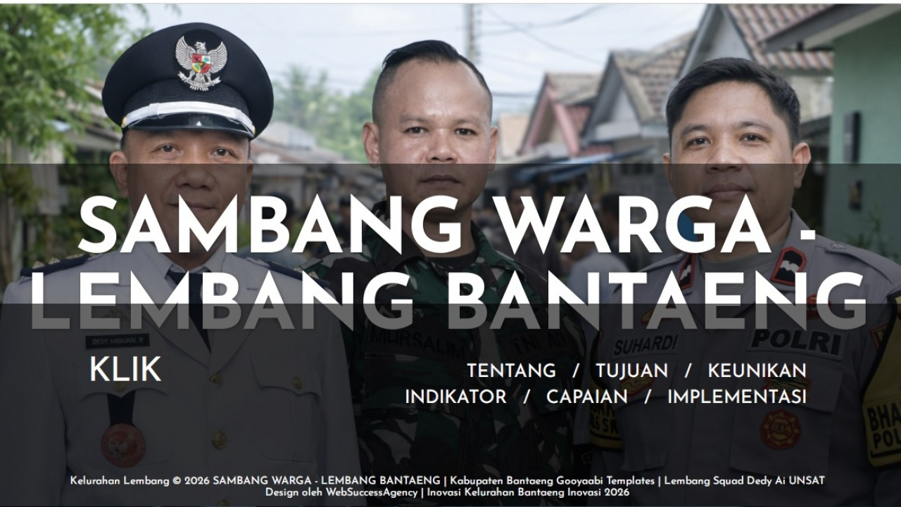 Malam Minggu Penuh Makna: Lurah Lembang Kembali Hadirkan Inovasi “Dialogis dan Sambang Warga” untuk Mendekatkan Pelayanan kepada Masyarakat