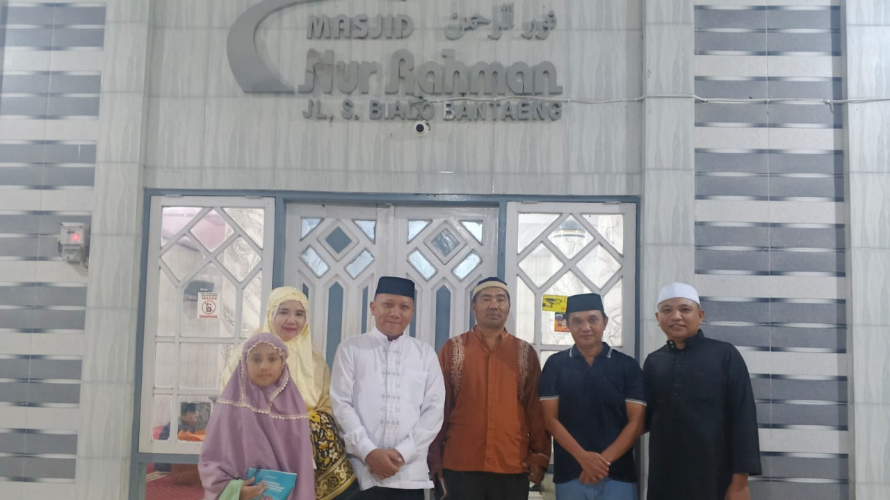 SAFARI RAMADHAN PEMERINTAH KELURAHAN LEMBANG KEMBALI HADIR DI MASJID NUR RAHMAN JL. SUNGAI BIALO.