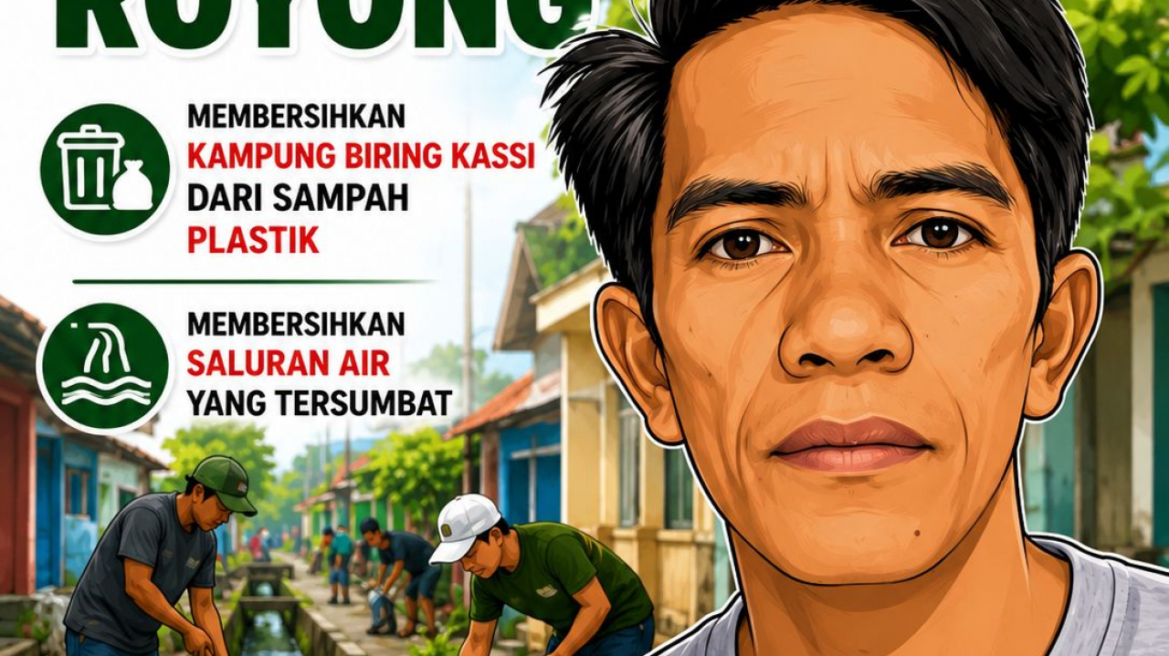 Kreativitas Ketua RW Biring Kassi Kel Lembang - Bangkitkan Semangat Gotong Royong Warga