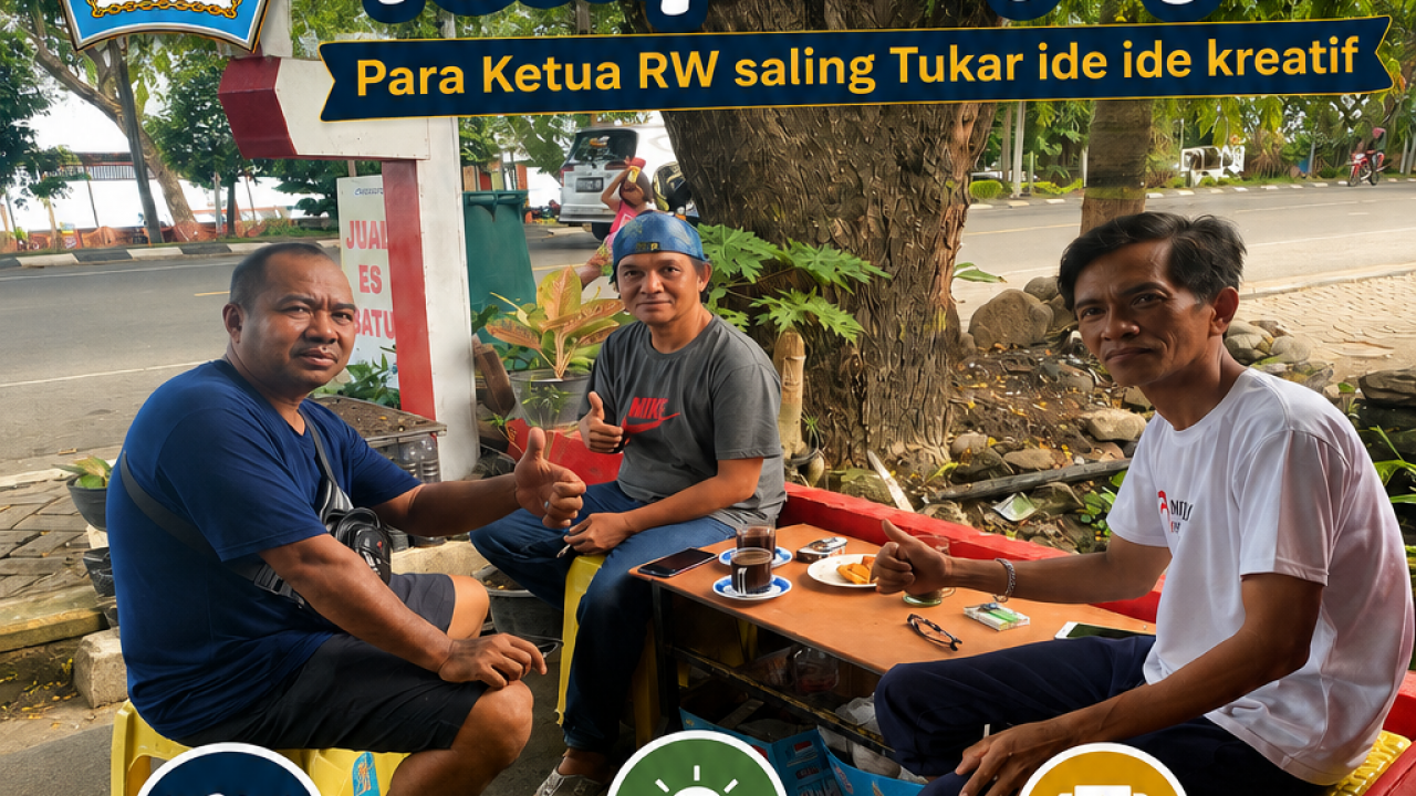 Silaturahmi Penuh Kekompakan, RT dan RW Kelurahan Lembang Semakin Solid Bangun Kebersamaan