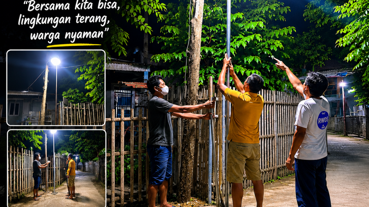 Kekompakan 3 Sekawan RW dan RT di Kelurahan Lembang Tuai Apresiasi Warga