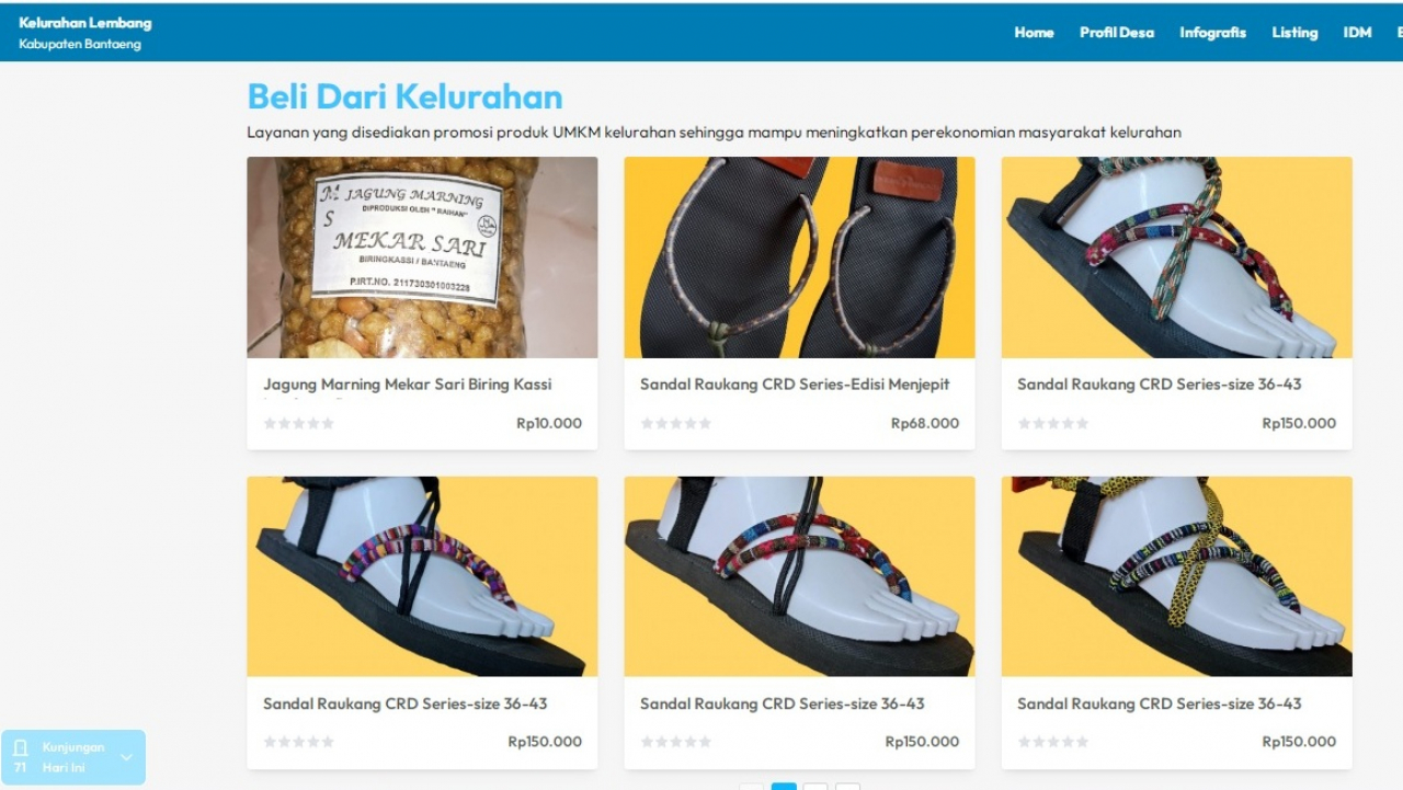Kelurahan Lembang Luncurkan Fitur ‘Beli dari Kelurahan’: Langkah Baru Mendorong UMKM Go Digital dan Naik Kelas