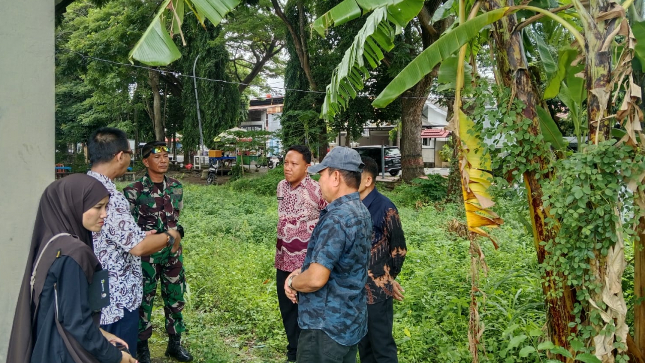 Kelurahan Lembang Tinjau Rencana Lahan Pembangunan Koperasi Merah Putih di Kawasan Strategis Depan Rujab Wakil Bupati Bantaeng