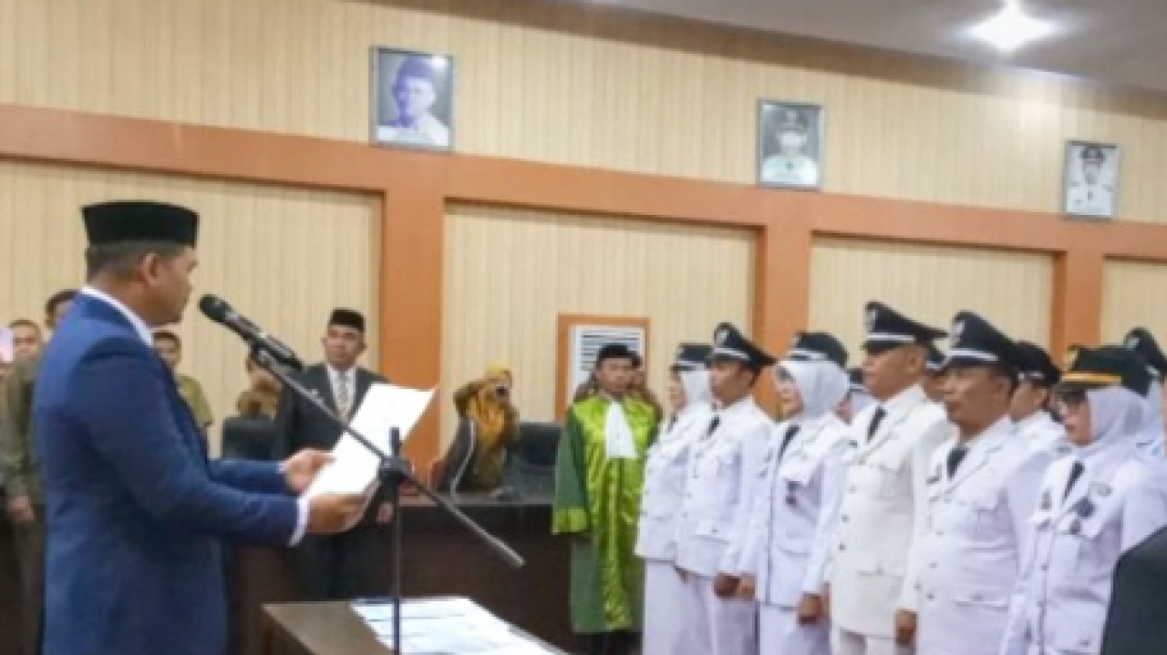 Bupati Bantaeng Lantik 94 Pejabat, Tekankan Peningkatan Pelayanan