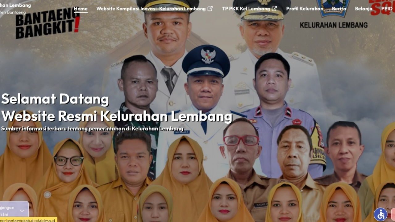 Deretan Inovasi Digital Kelurahan Lembang: Website Induk, Layanan Informasi, hingga Blog TP PKK sebagai Wujud Pelayanan Modern