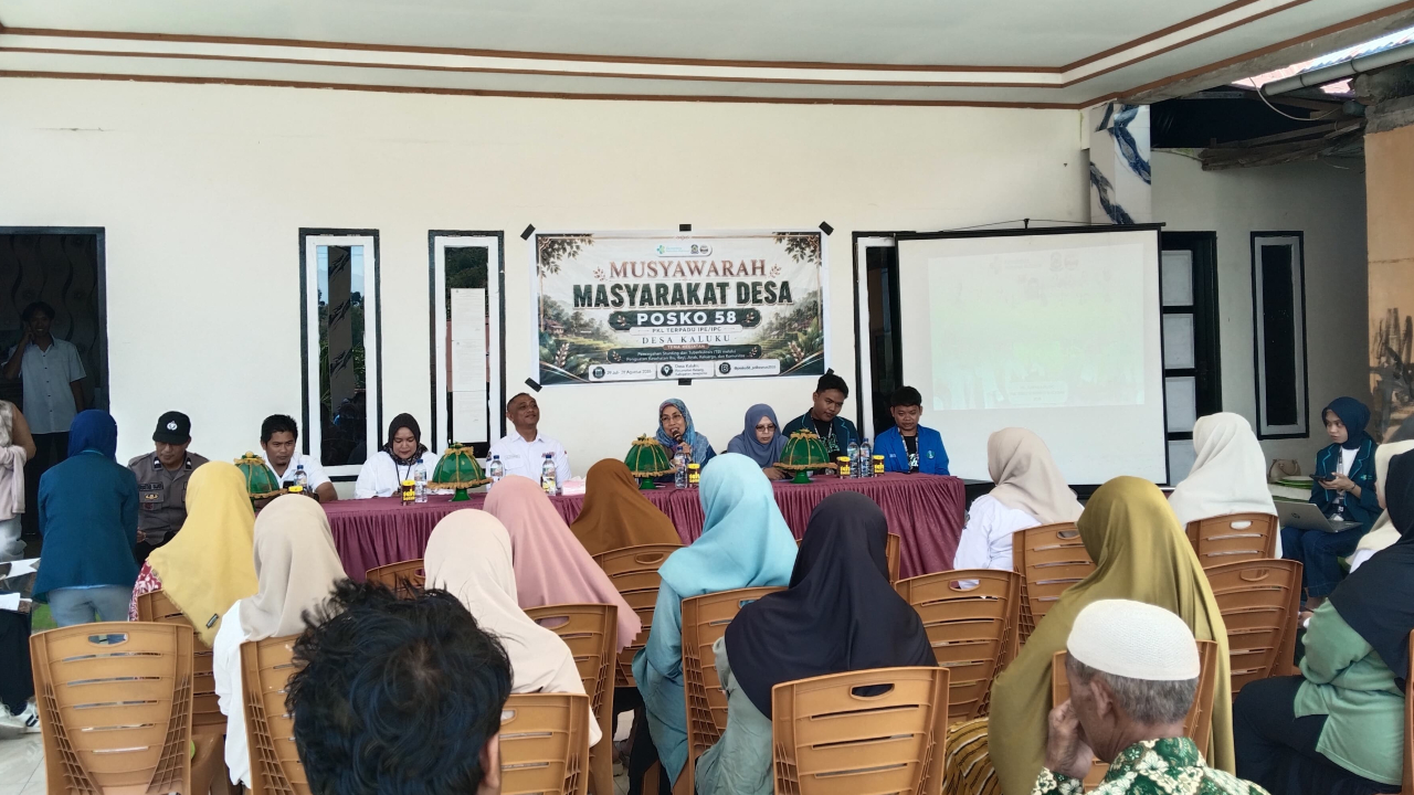MMD (Musyawarah Masyarakat Desa) Poltekkes Kemenkes Makassar