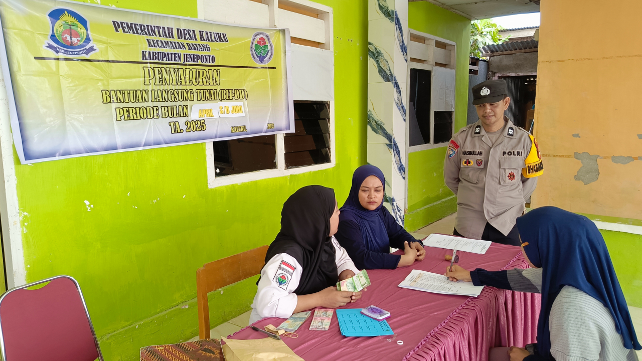 Penyaluran BLT desa periode April s/d Juni 2025