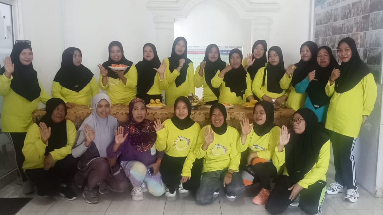 Senam Sehat (Germas) Rutin di laksanakan Pemerintah Desa Tamalate