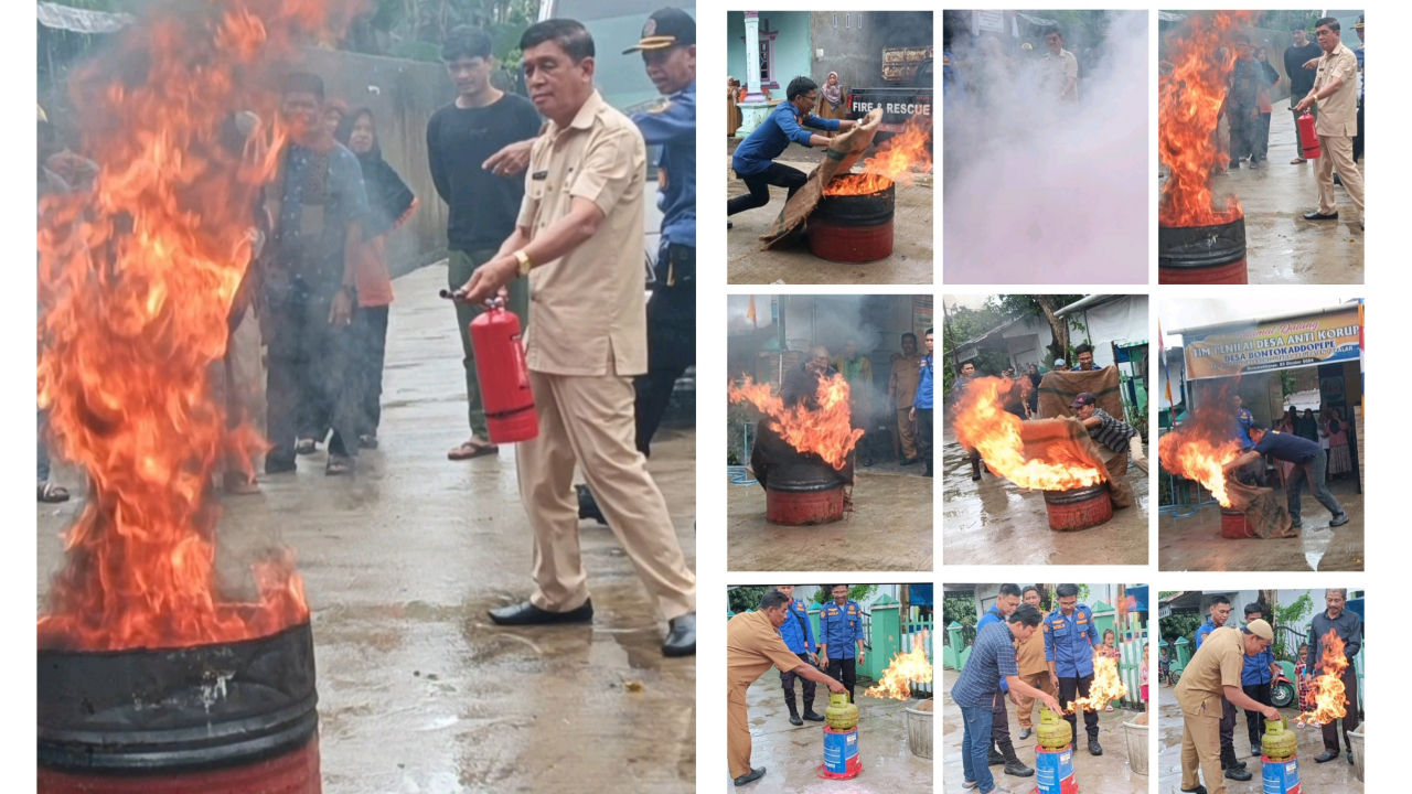 Sosialisasi Tanggap Darurat Bencana di Desa Bontokaddopepe