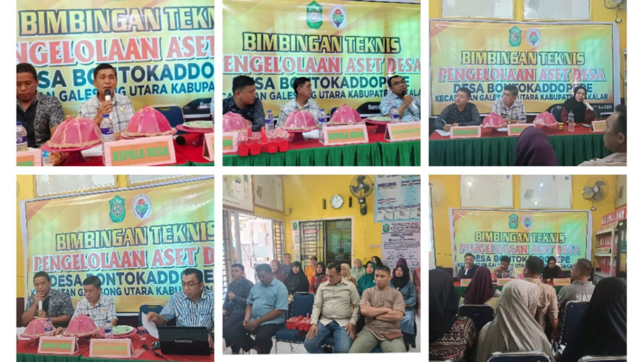 Peningkatan Kapasitas Aparatur Desa Bontokaddopepe melalui Bimbingan Teknis Pengelolaan Aset Desa