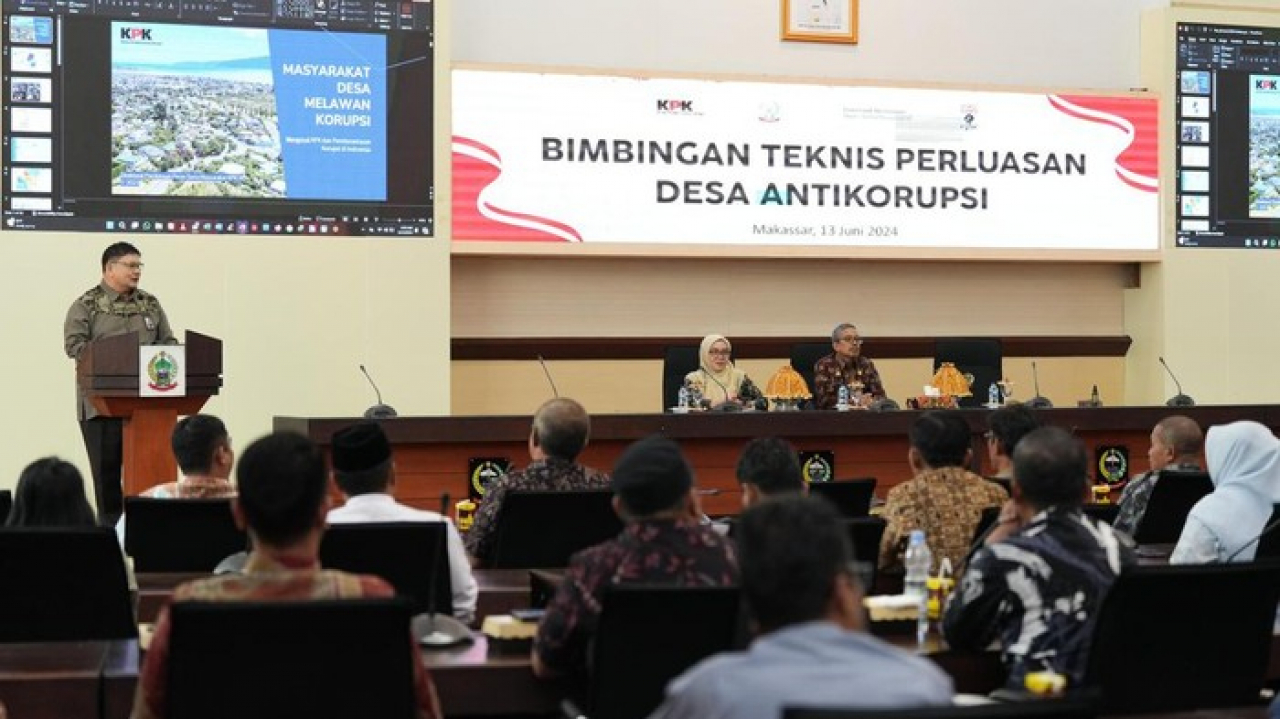Pemprov Sulsel Usul 21 Desa Jadi Daerah Percontohan Antikorupsi ke KPK