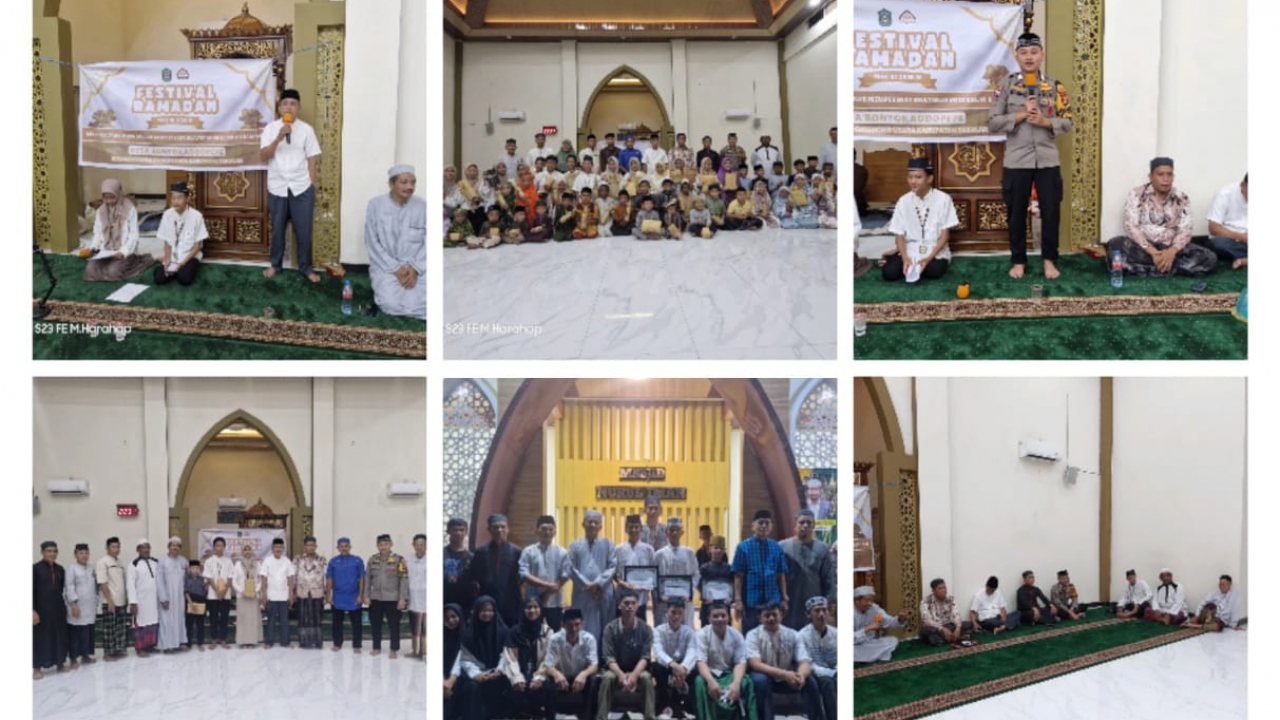 Seremoni Penerimaan Hadiah Lomba/Festival Ramadhan di Desa Bontokaddopepe