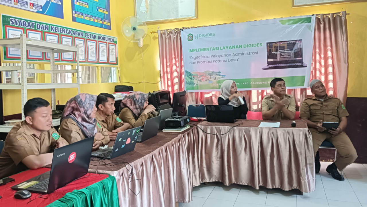 Peningkatan Pelayanan Publik melalui Pelatihan Implementasi Layanan Digides di Desa Bontokaddopepe