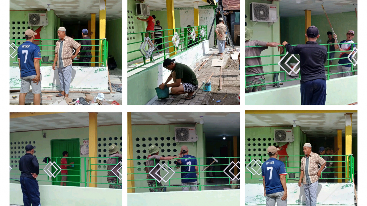 Persiapan Menyambut Ramadhan: Kerja Bakti di Mushollah Al Hijrah, Desa Bontokaddopepe