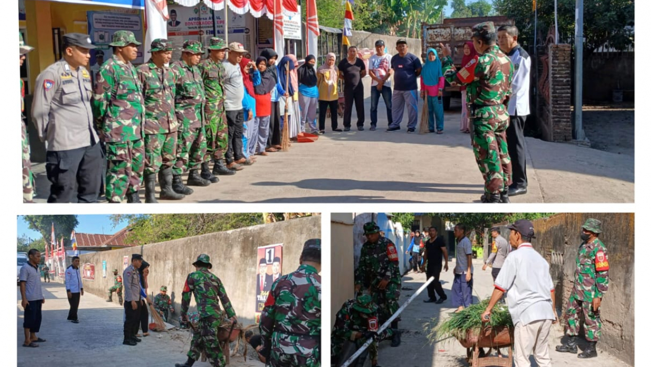 Kerja Bakti di Desa Bontokaddopepe