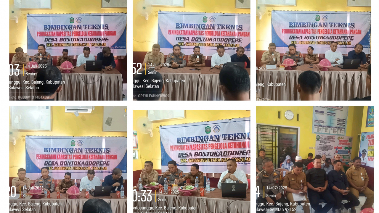 Peningkatan Kapasitas Pengelolaan Ketahanan Pangan di Desa Bontokaddopepe