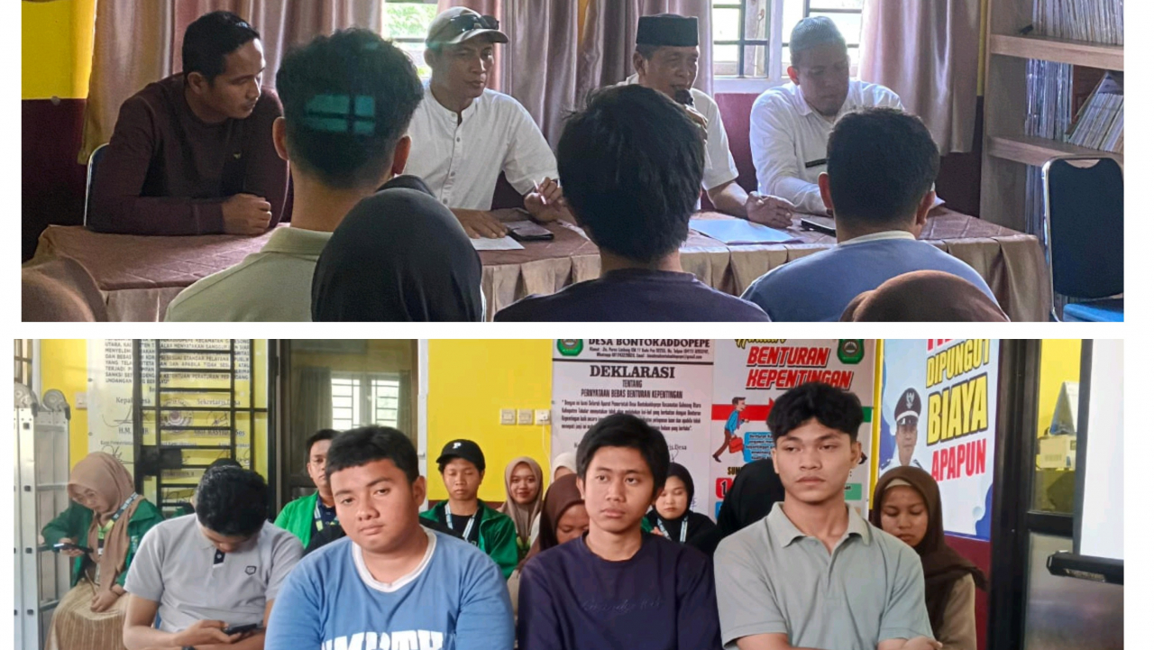 Kiprah Karang Taruna: Tonggak Baru Pemberdayaan Masyarakat Desa Bontokaddopepe