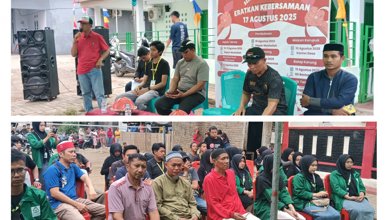 Meriahnya Pembukaan Lomba HUT RI Ke-80 di Desa Bontokaddopepe