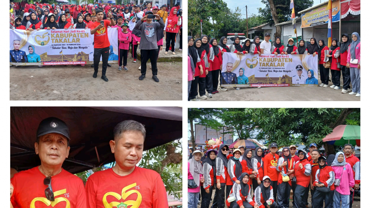 Meriahnya Kolaborasi, Semaraknya Hari Jadi Takalar ke-65 di Galesong Utara