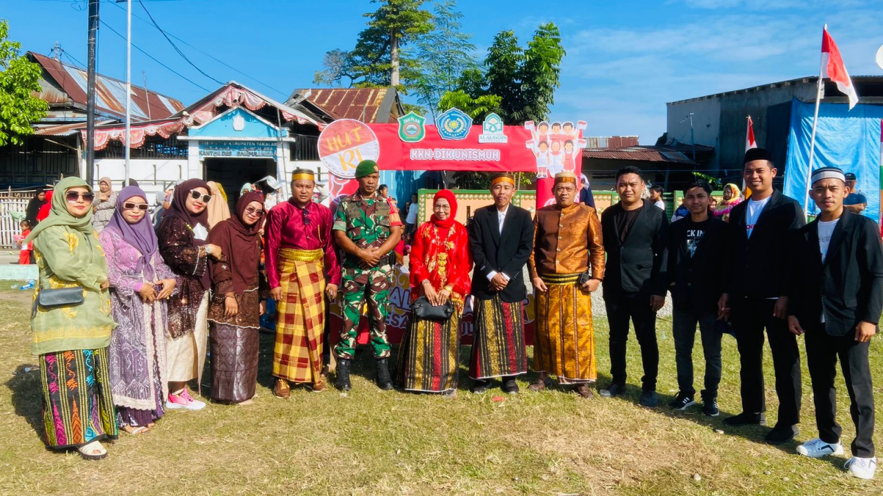 Perayaan HUT RI ke-80 di Desa Sampulungan