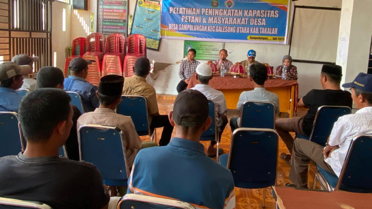 Peningkatan Kapasitas Petani di Desa Sampulungan Melalui Pelatihan Terpadu
