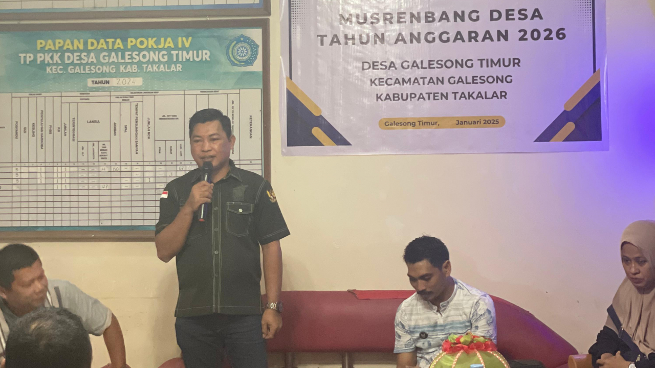 Musrenbang Desa Galesong Timur Tahun Anggaran 2026