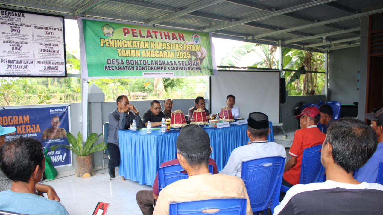 Pelatihan Peningkatan Kapasitas Petani di Desa Bontolangkasa Selatan