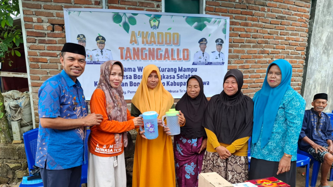 Gerakan A'kaddo Tangngallo: Berbagi Kebahagiaan di Bontolangkasa Selatan