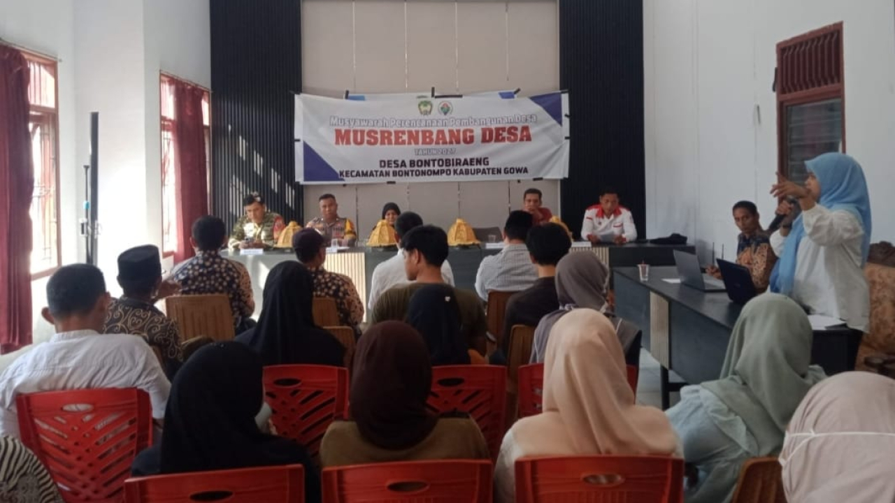 Desa Bontobiraeng Melaksanakan Musrenbang Desa Tahun 2027