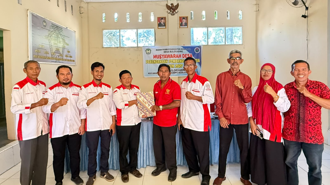Musyawarah Desa Bulogading Tentang Perencanaan Pembangunan Desa Tahun 2027