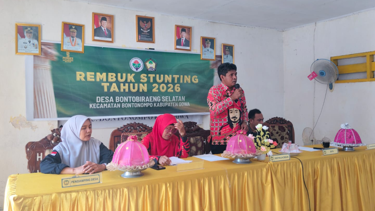 PEMDES BONTOBIRAENG SELATAN GELAR REMBUK STUNTING TAHUN 2026