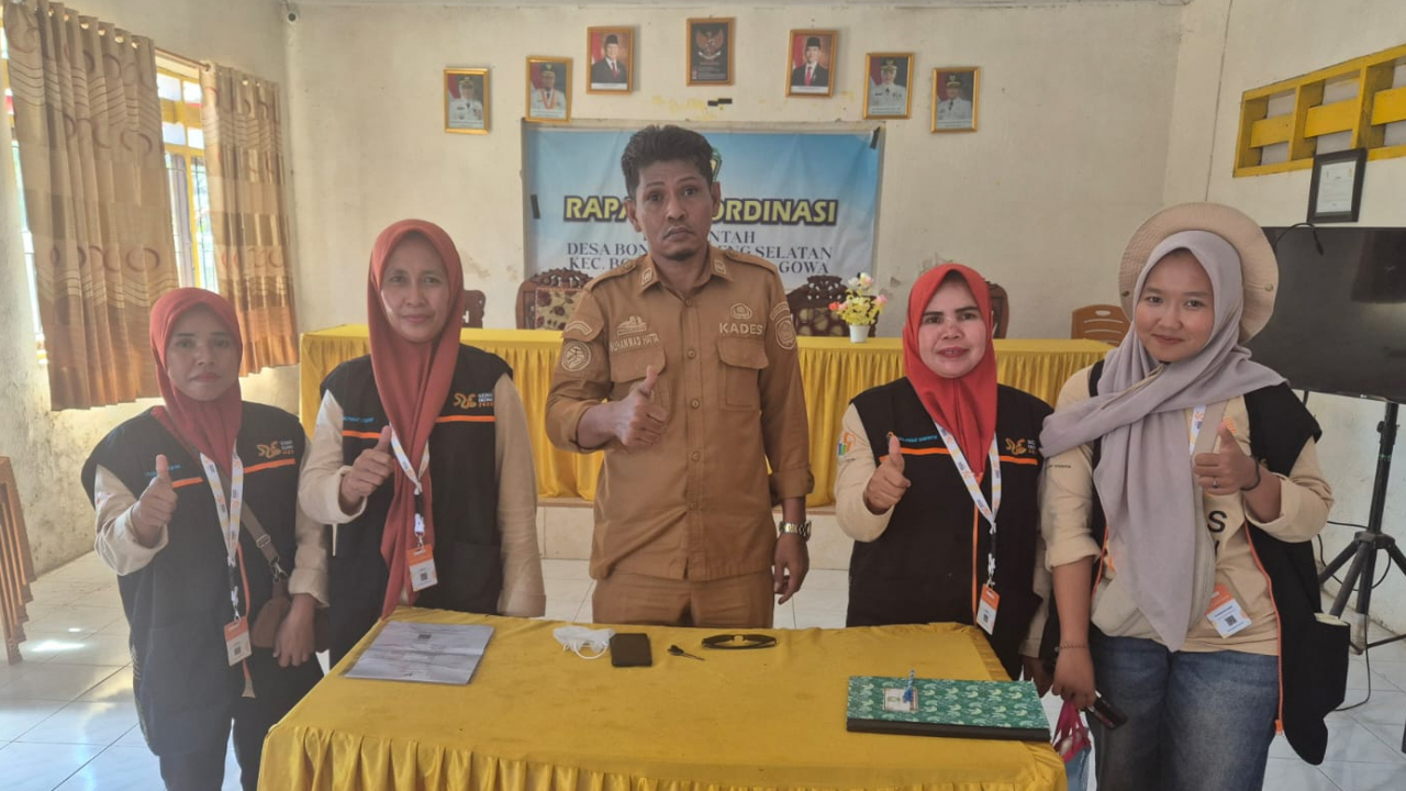 Kepala Desa Bontobiraeng Selatan Terima Kunjungan Petugas Sensus Ekonomi 2026