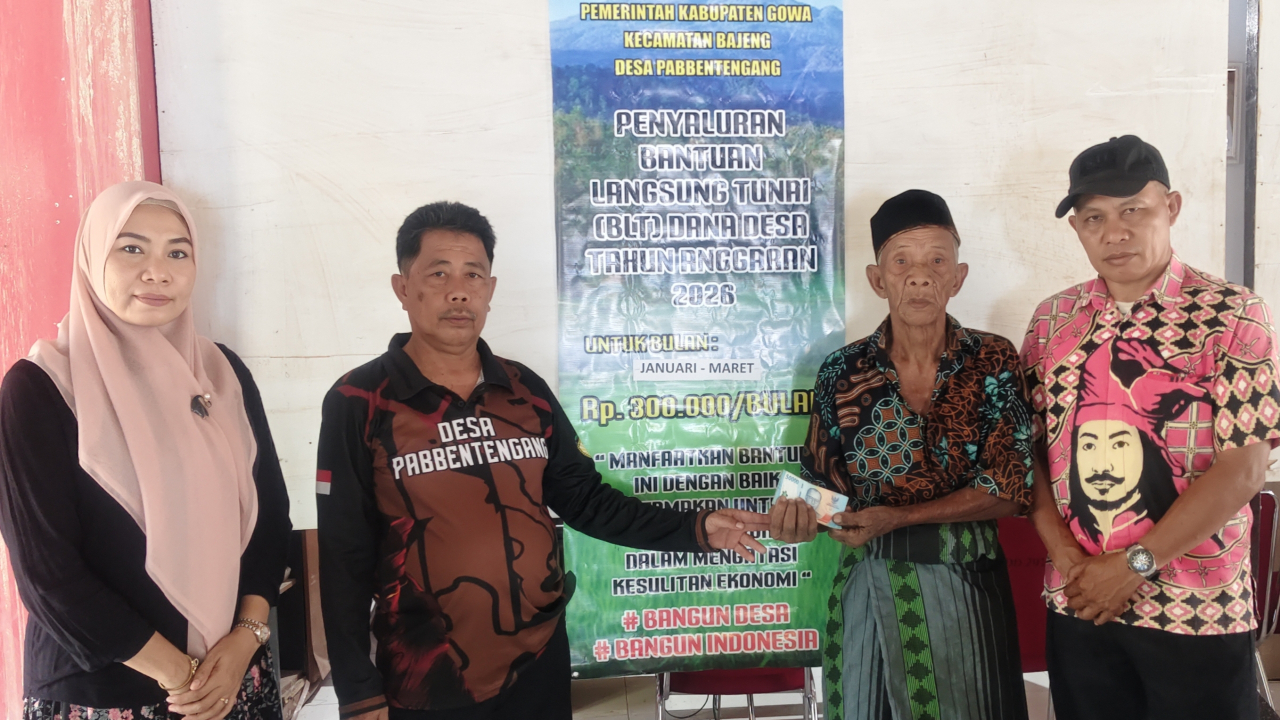 PENYALURAN BLT DANA DESA 2026 PENERIMA 12 ORANG SANGAT BERSYUKUR