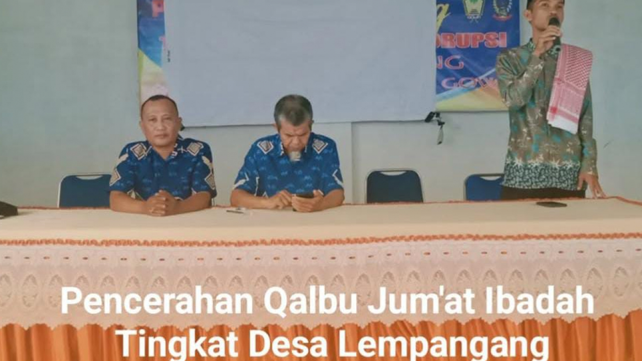 Pencerahan Qalbu Jum'at Ibadah Desa Lempangang