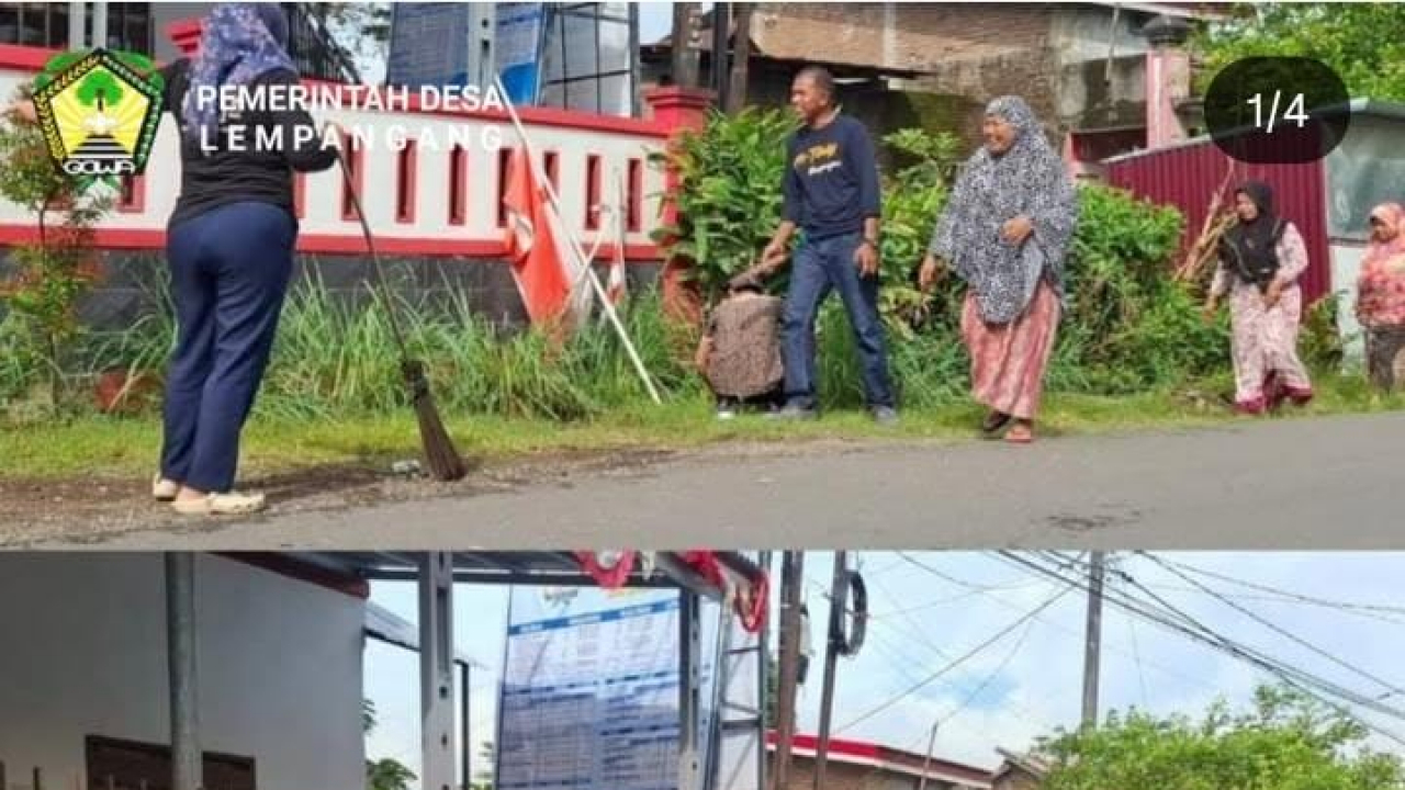 Menindaklanjuti instruksi Presiden RI serta hasil rapat koordinasi Pemerintah Kabupaten Gowa, Pemerintah Desa Lempangang menghimbau seluruh masyarakat untuk berpartisipasi dalam kegiatan Kerja Bakti Serentak.