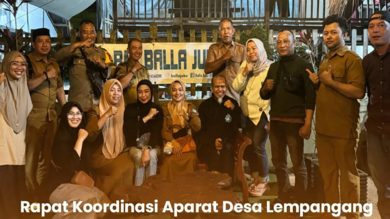Rapat Koordinasi Aparat Desa Lempangang