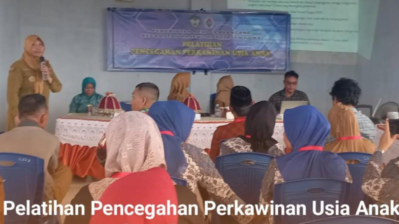 Pelatihan Pencegahan Perkawinan Usia Anak Desa Lempangang