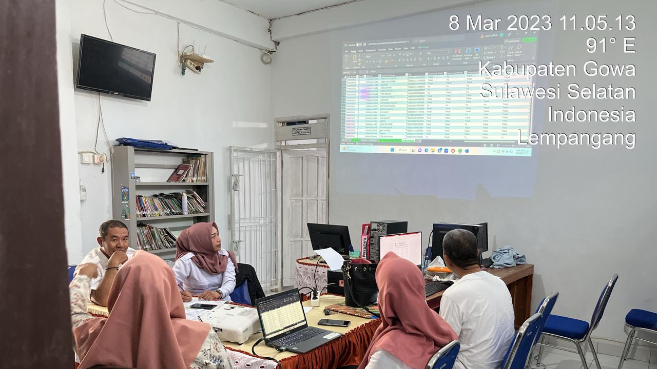 Verifikasi Data Rentan Warga Desa Lempangang untuk Program BPJS Ketenagakerjaan