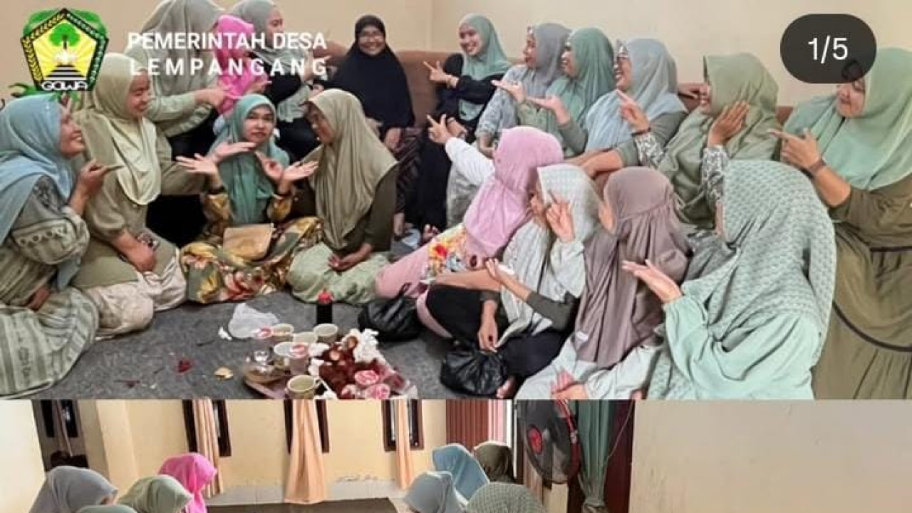 Pengajian Dan Arisan Bulanan TP PKK Desa Lempangang