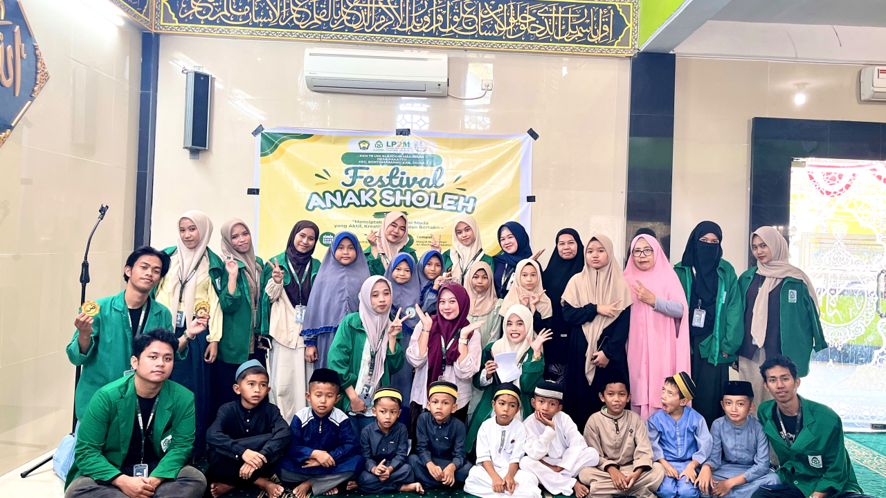 Menciptakan Generasi Muda Yang Aktif, Kreatif, Beriman dan Bertakwa Melalui Festival Anak Sholeh Oleh KKN 79 UIN Alauddin Makassar