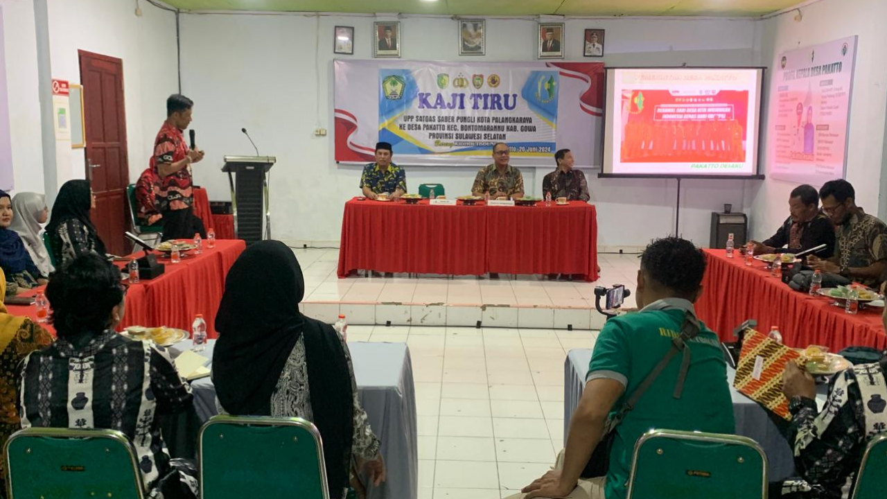 KAJI TIRU UPP SATGASSABER PUNGLI KOTA PALANG KARAYA DI DESA PAKATTO