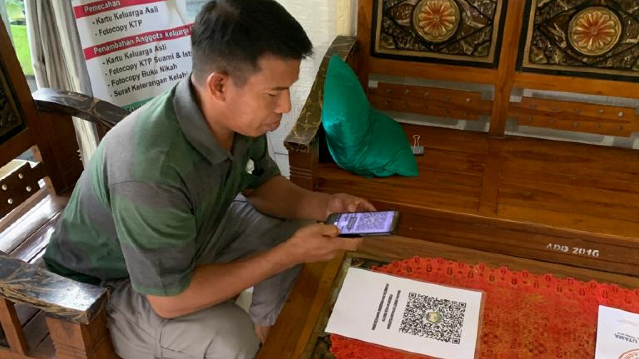 QR CODE SURVEI KEPUASAN MASYARAKAT  BARU TERKAIT PELAYANAN PEMERINTAH DESA PAKATTO
