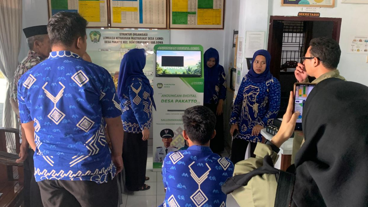 PEMERINTAH DESA PAKATTO MENGHADIRKAN ANJUNGAN DIGITAL MANDIRI