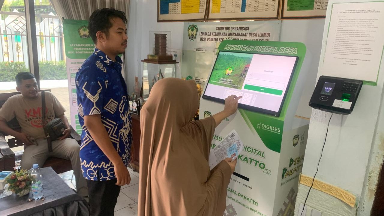 ANJUNGAN LAYANAN MANDIRI DESA PAKATTO