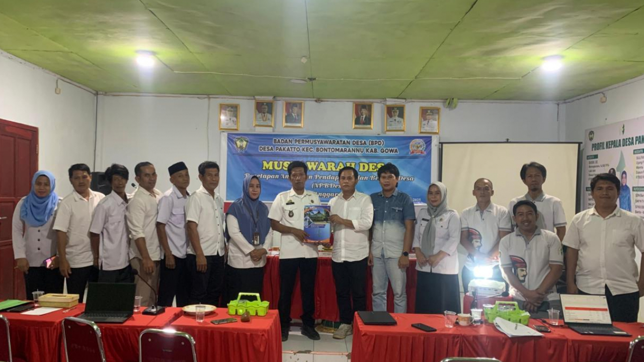 Penetapan APDes 2026: Desa Pakatto Siap Tingkatkan Kesejahteraan