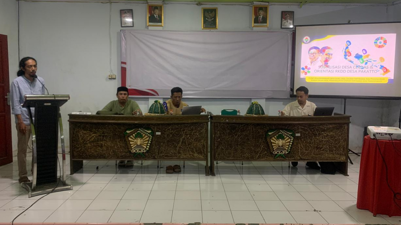 Desa Pakatto Menuju Cerdas: Sosialisasi RKDD dan Pelatihan Persuratan Digital