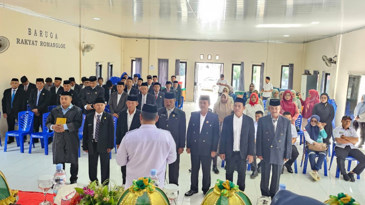 BPD Desa Pakatto: Pengukuhan Perpanjangan Jabatan 2025-2027