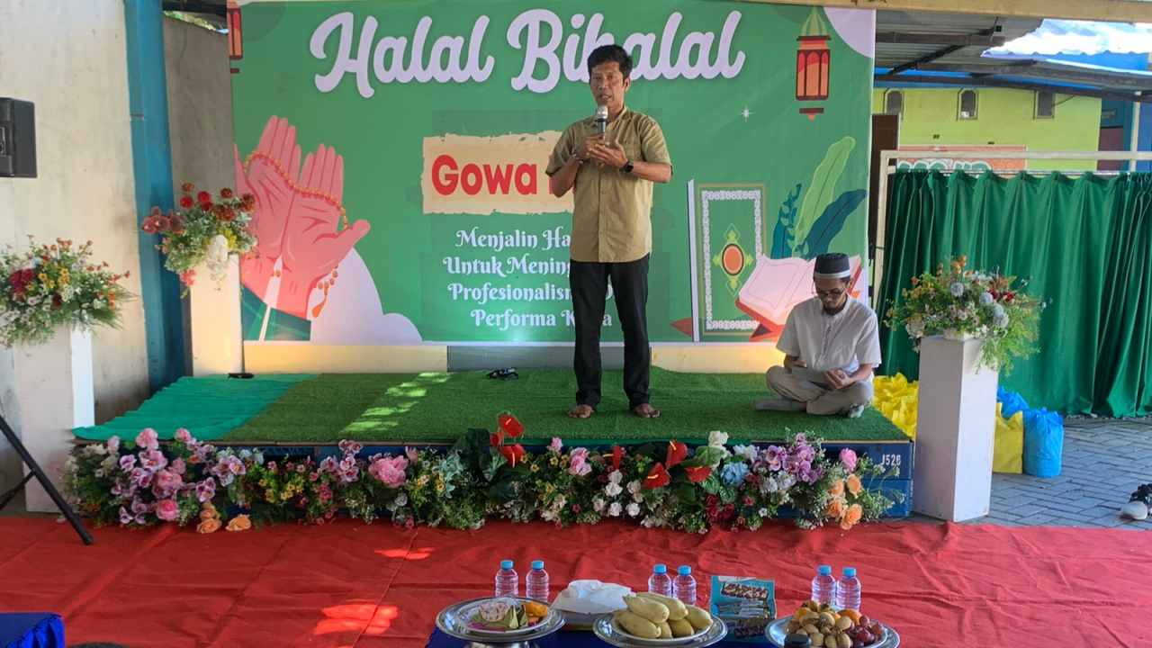 PT. GARUDA BEVERAGE JALIN SILATU RAHIM DENGAN PEMERINTAH DESA DENGAN MASAYARAKAT DENGAN ACARA HALAL BIHALAL